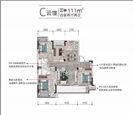 贛江壹號院==戶型圖