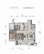濱江云宸==戶型圖